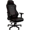 Кресло Noblechairs Hero PU (черный/красный)